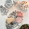 Smyckes- och dessertfat kurbits i svart - Bild 4