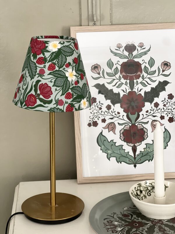 Lampskärm jordgubbskurbits