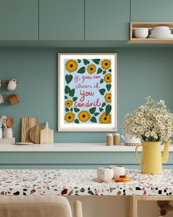 Poster If You can Dream it You can Do it