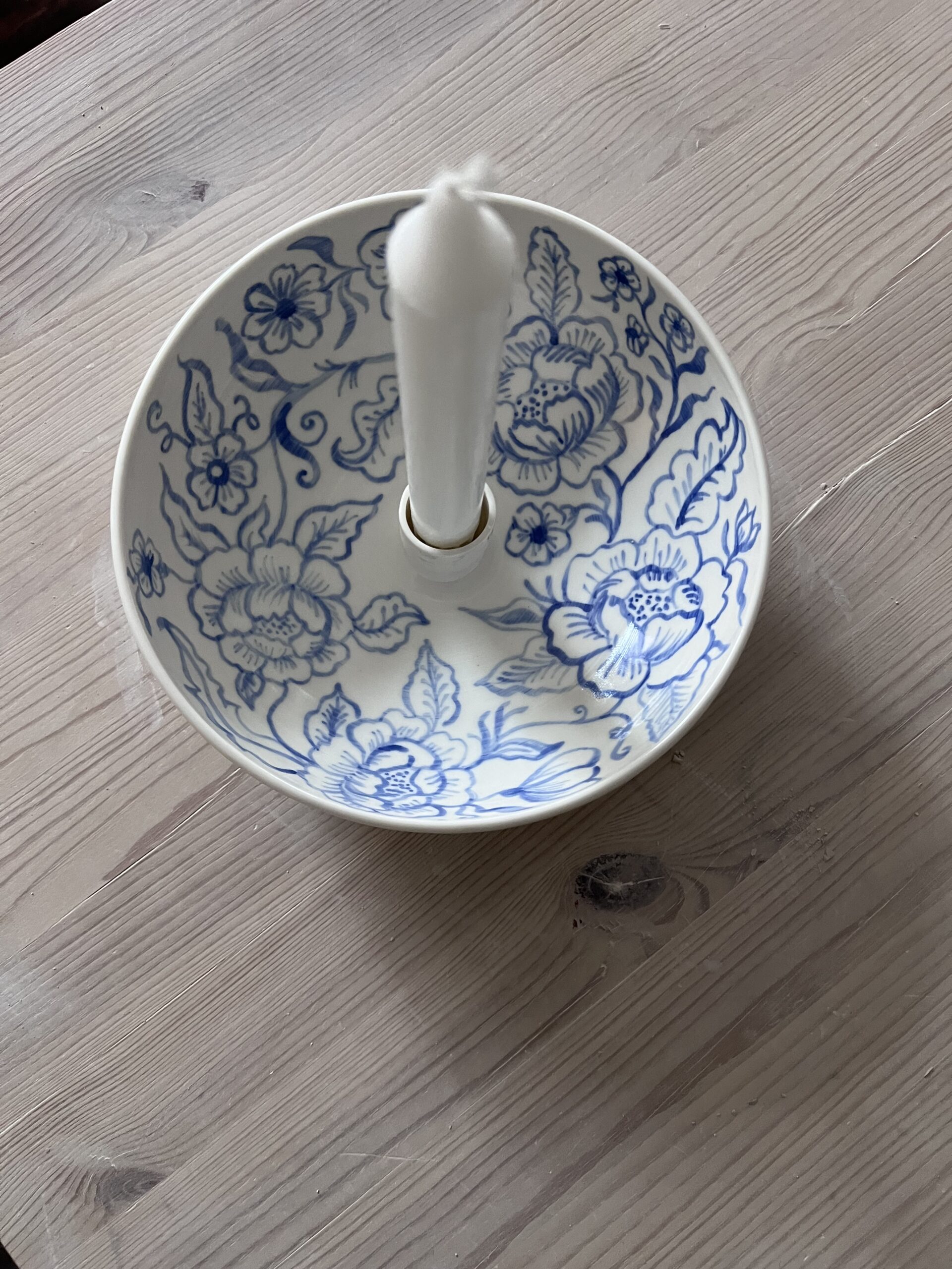 Ljusskål blåvit stor nr 3 - Bild 3