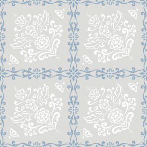 mönster för stencilmålning på vägg, Pernilla Wetzel