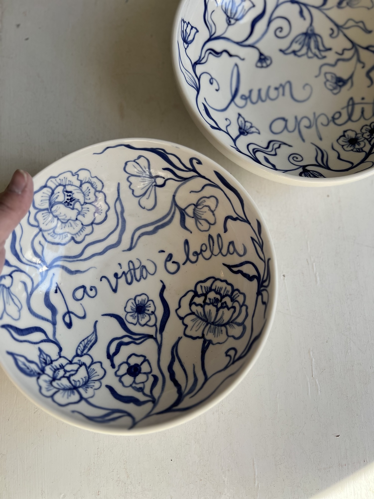 Salladsskål La Vita é Bella