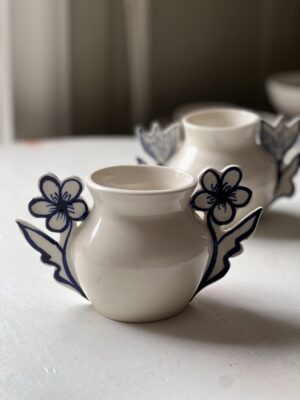 Skulptural vas blommor, 2a sortering